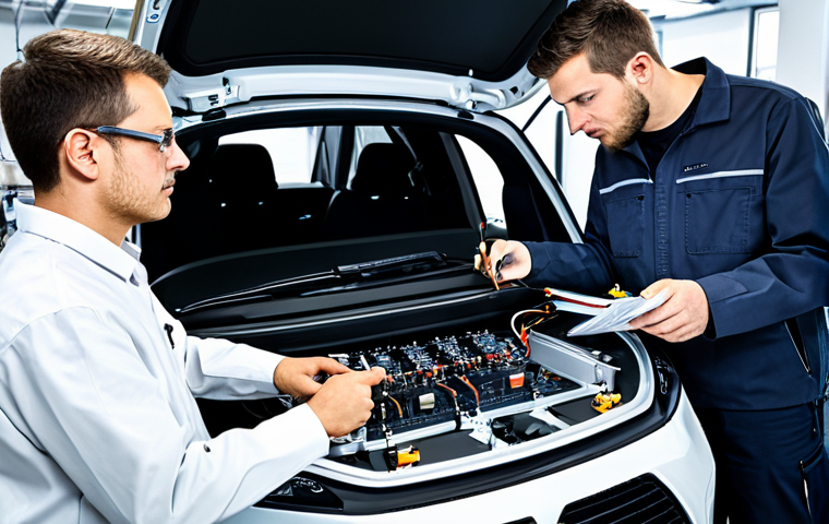 기계설계와 전기 전자 설계 협업 사례 - Smartwatch Design Collaboration**

"Engineers collaborating on a smartwatch design in a modern offic...